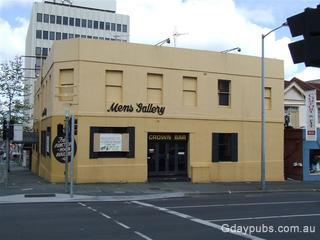 Former Crown Bar and Men's Gallery.